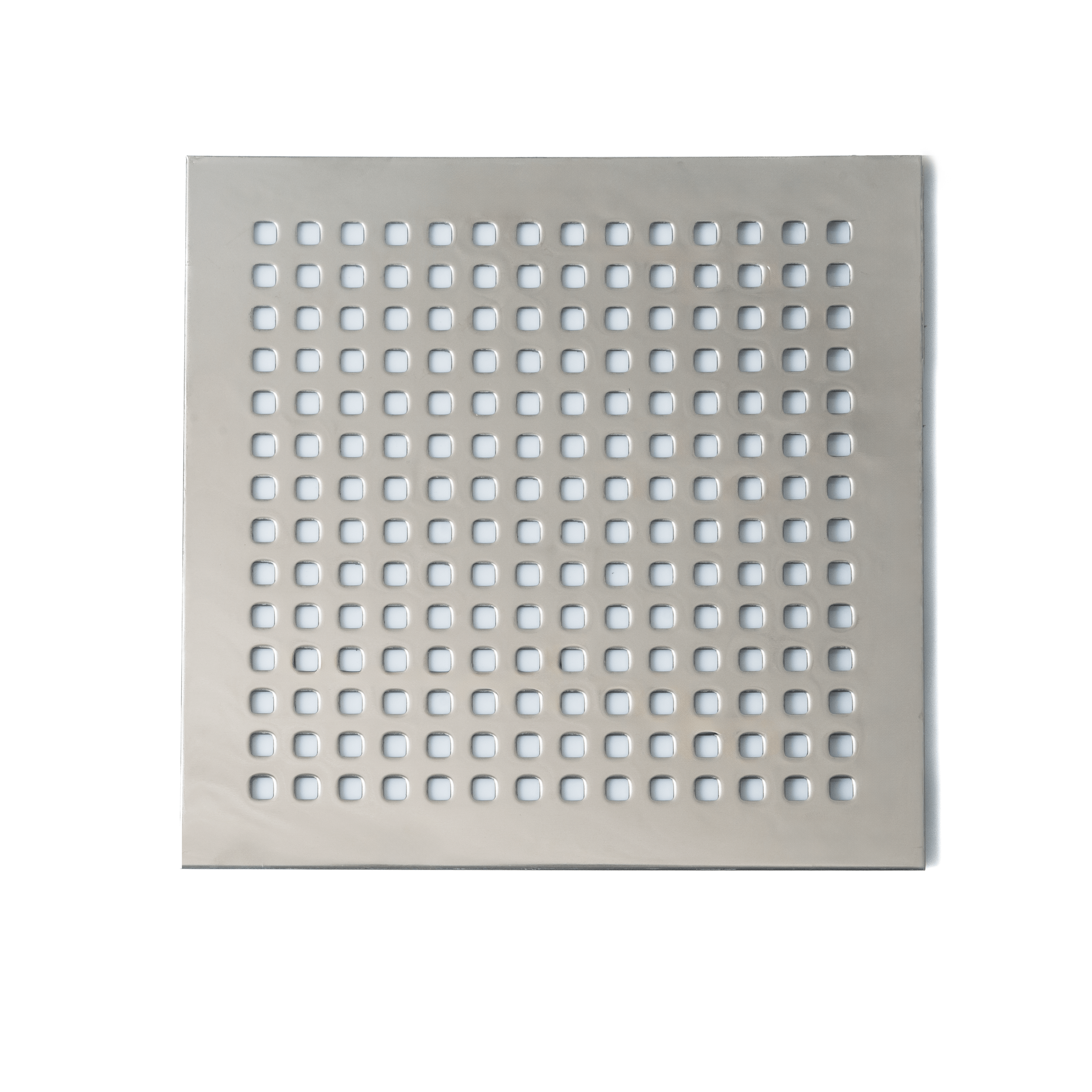 Rejilla de ventilación cuadrado 6x6 DE ACERO INOXIDABLE 304 ba