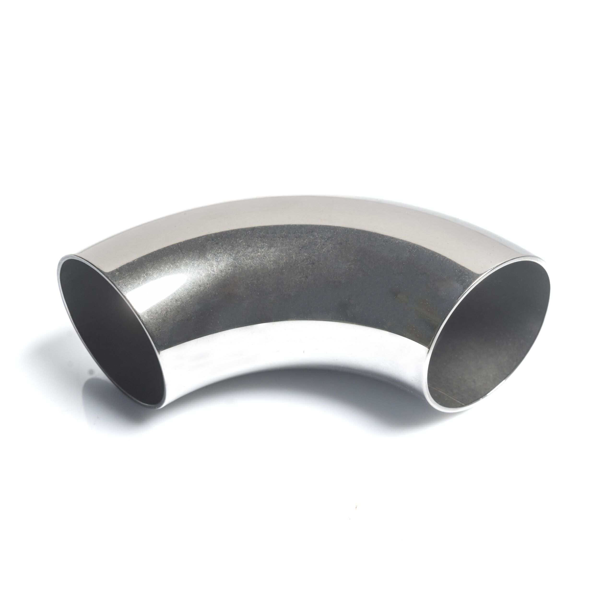 Codo para soldar para tubo redondo de acero inoxidable  Ø40x1.5mm, Ø43x1.5mm y Ø50.8x1.5mm