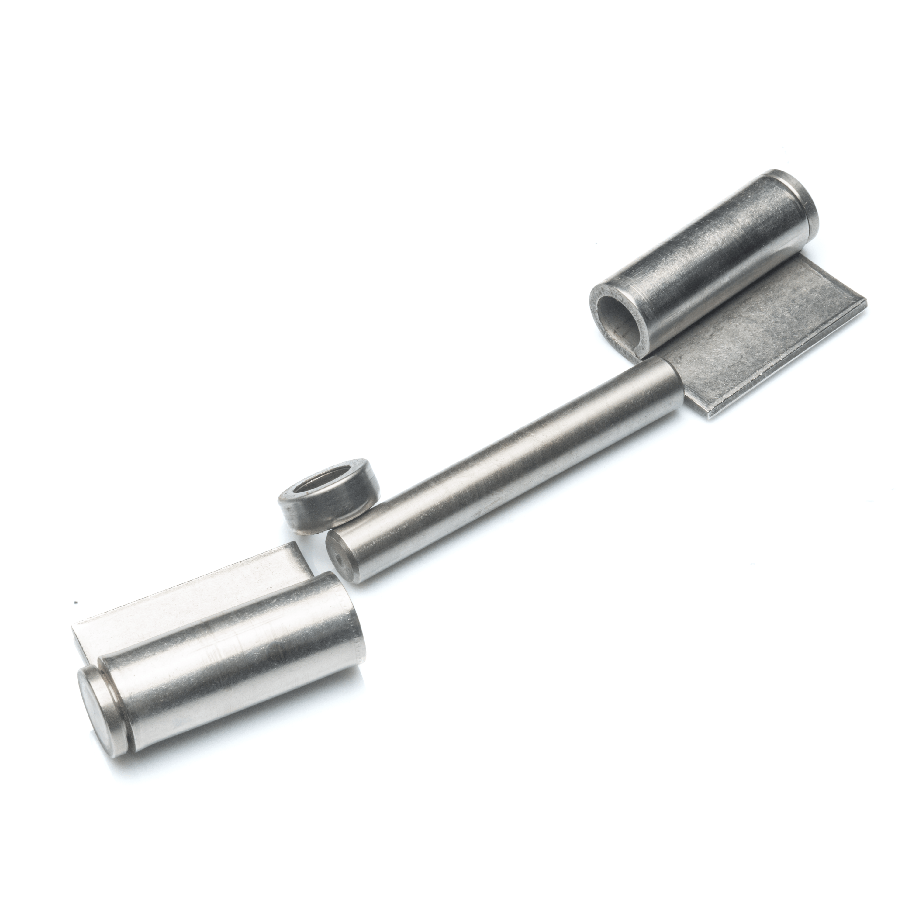 Pernio Pala, con Rodamiento Axial derecha/izquierda 18x110x3 acero inoxidable 304 para Puerta