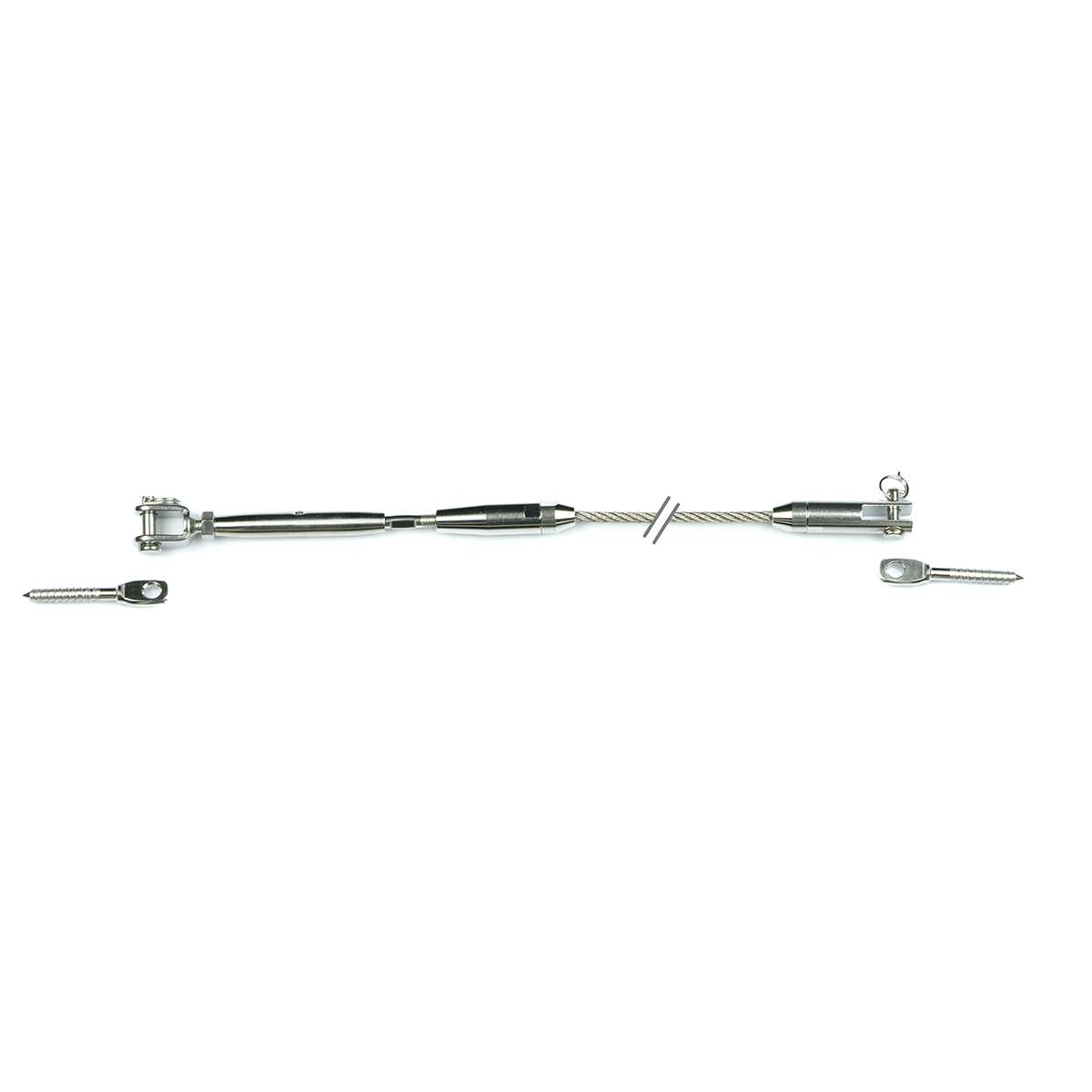 Kit barandilla cable acero inox