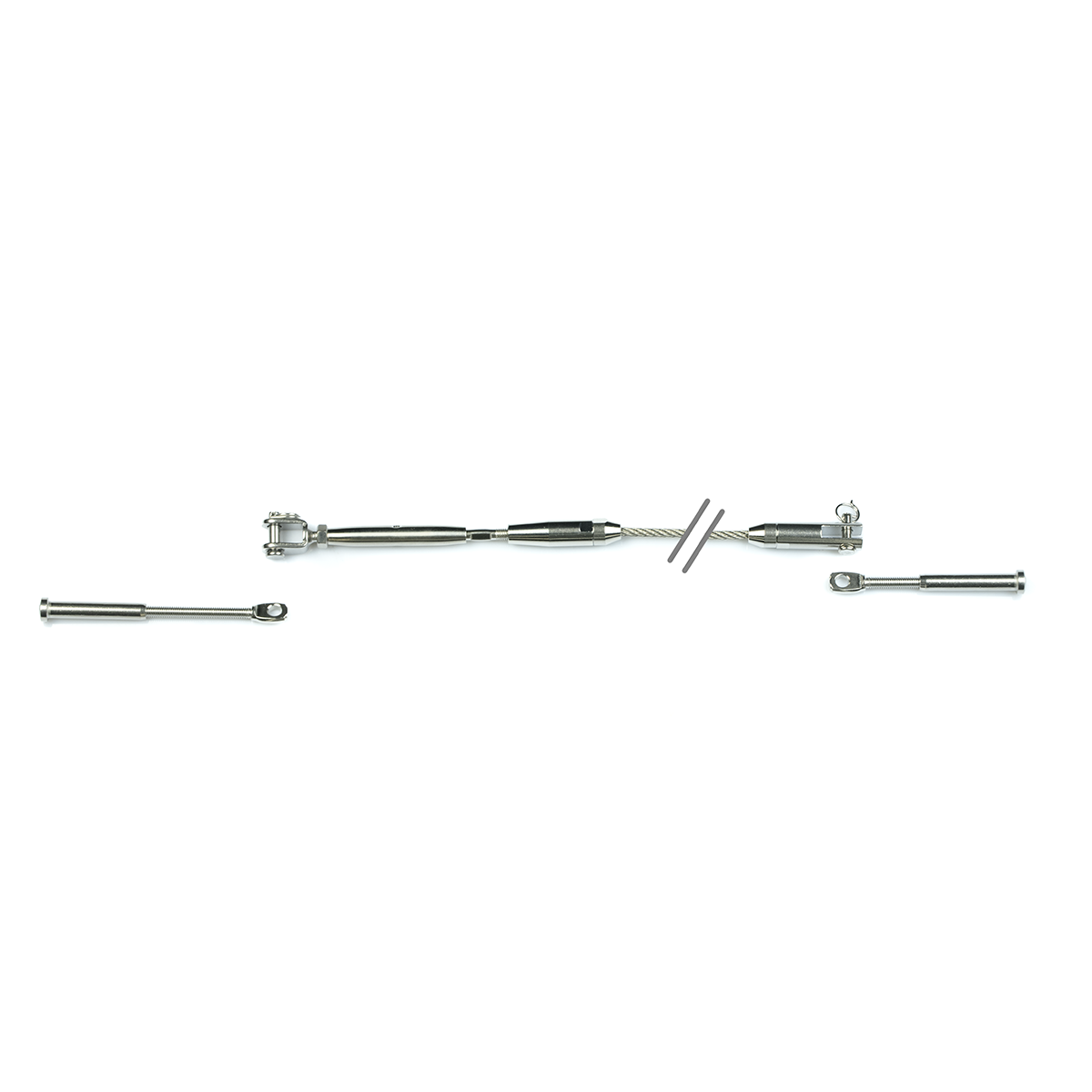 Kit barandilla cable acero inox