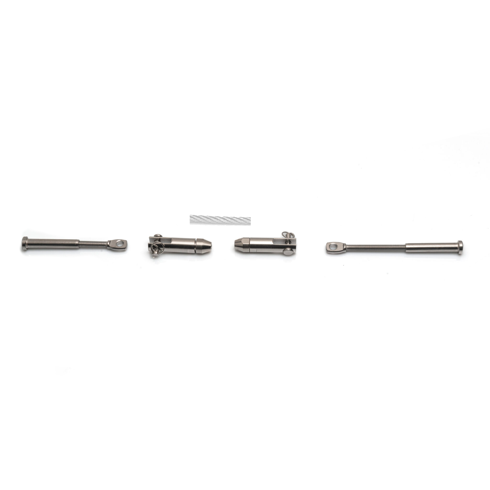Kit barandilla cable acero inox