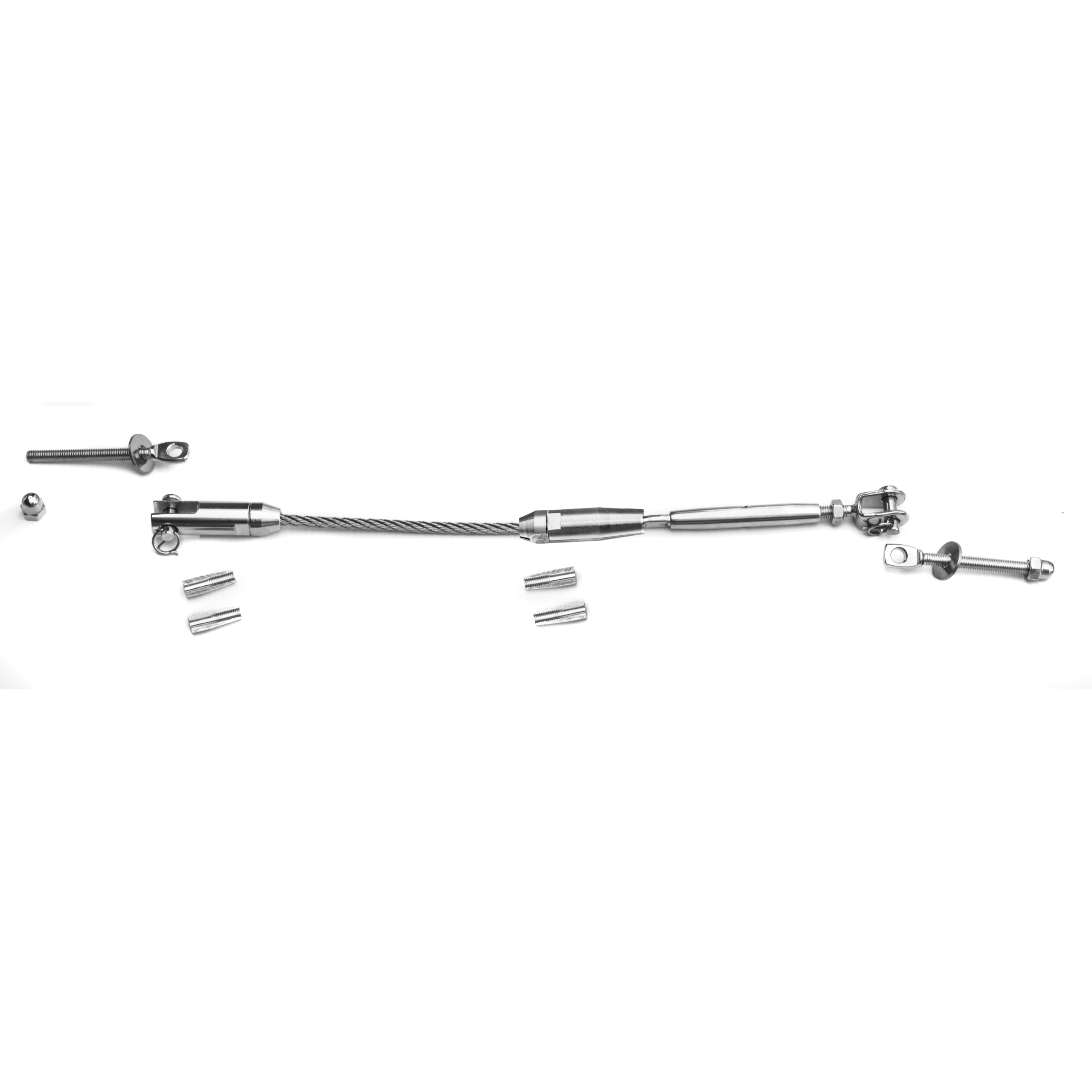 Kit barandilla cable acero inox